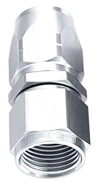 An-12 Full-Flow Swivel Hose End – Cutter-Style Straight Fitting 1