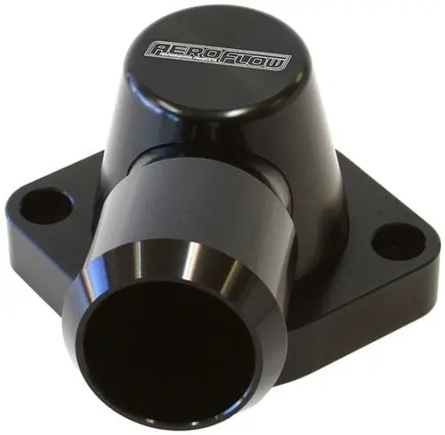 Black Billet Swivel Thermostat Housing – Af64-2092Blk 1