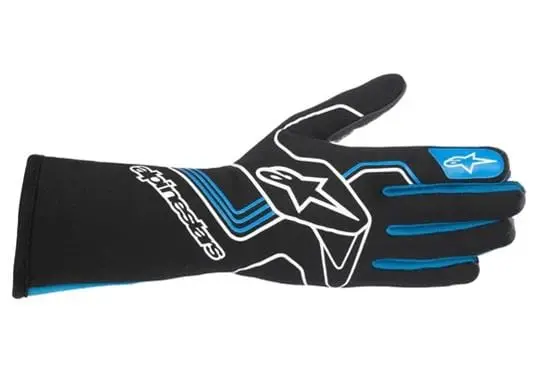 Alpinestars 3551023-17-L Race Driving Gloves – Perforated Leather, Size Large 1