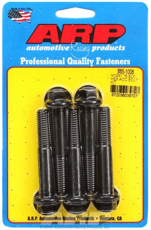 Arp 665-1008 Chromoly Hex Head Bolts 1