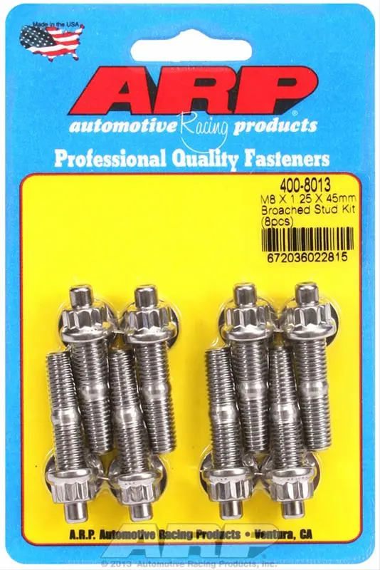 Arp 400-8013 Stainless Steel Accessory Stud Kit – High-Torque, Corrosion-Resistant Fasteners 1