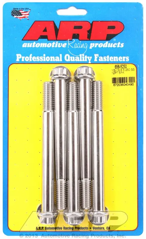 Arp Stainless Steel Socket Head Cap Screws – 656-5250 1