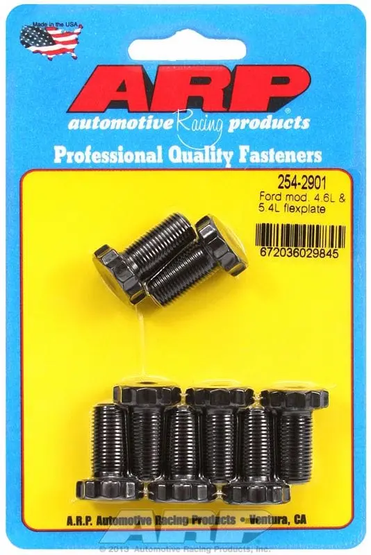 Arp Flexplate Bolt Kit – High-Strength Steel, Sae Grade 8.8 (Ar254-2901) 1