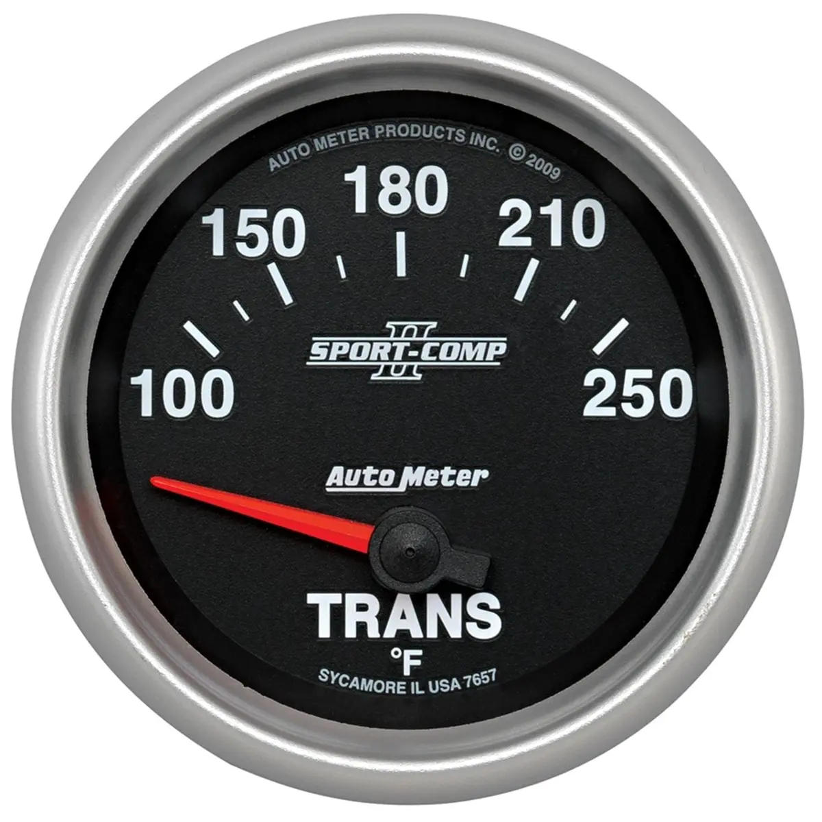 Autometer Sport-Comp Ii Transmission Temperature Gauge – 2-1/16", Electric 1