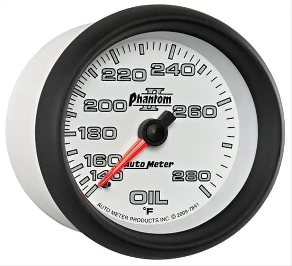 Autometer Phantom Ii Analog Gauge – Illuminated Dial, Model 7841 1
