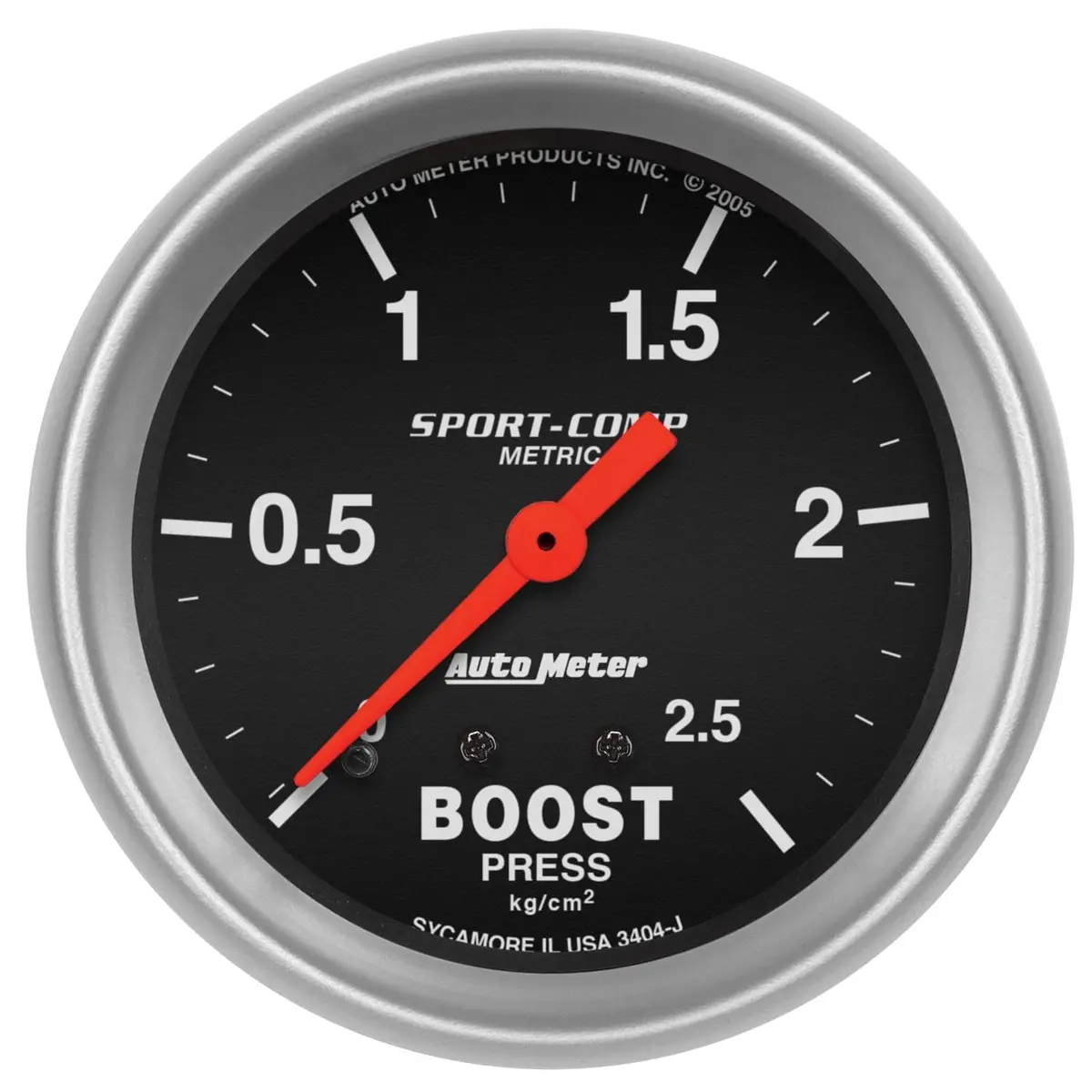 Autometer Sport-Comp Series Analog Performance Gauges – Model 3404-J 1