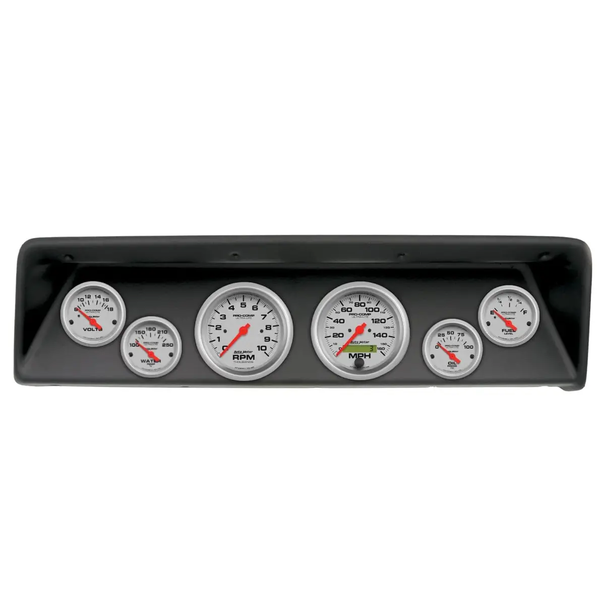 Autometer 2112-13 Ultra-Lite Digital Instrument Cluster Gauge Set 1