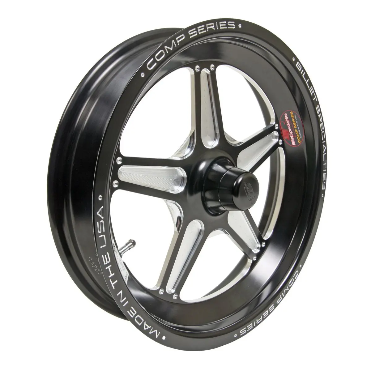 Billet Specialties Comp 5 Black Alloy Wheels – 17", Csfb3535Ss17 1