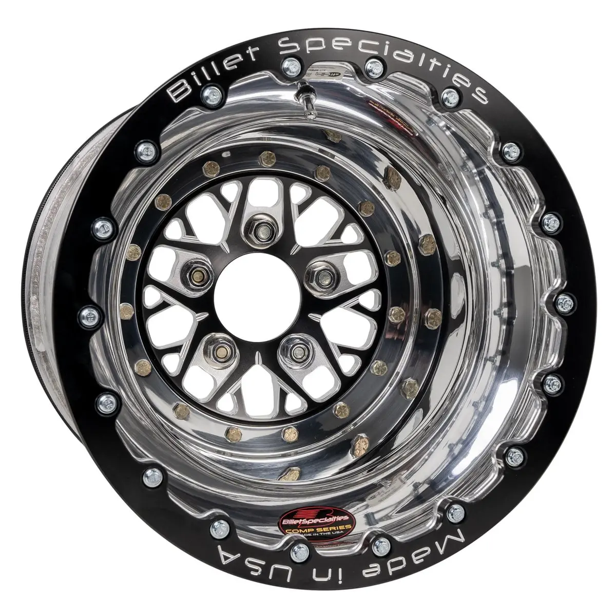 Billet Specialties Bcd085156150 15" X 6" Chrome-Plated Wheel – Classic Muscle Car Style 1