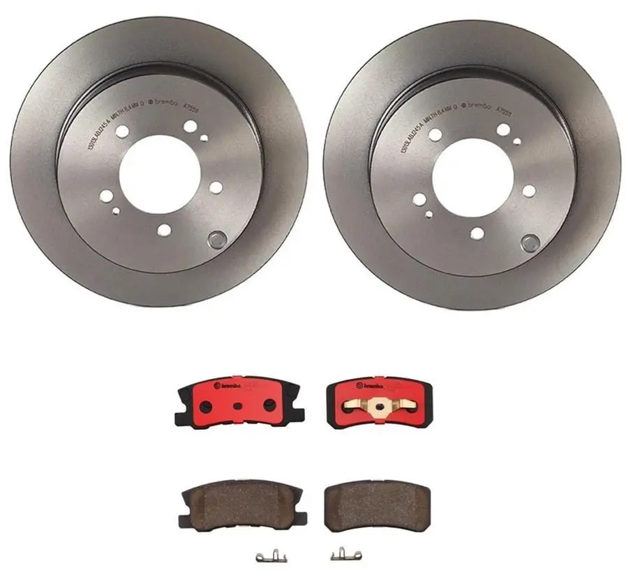 Brembo Kt00923 Brake Pad And Rotor Kit 1