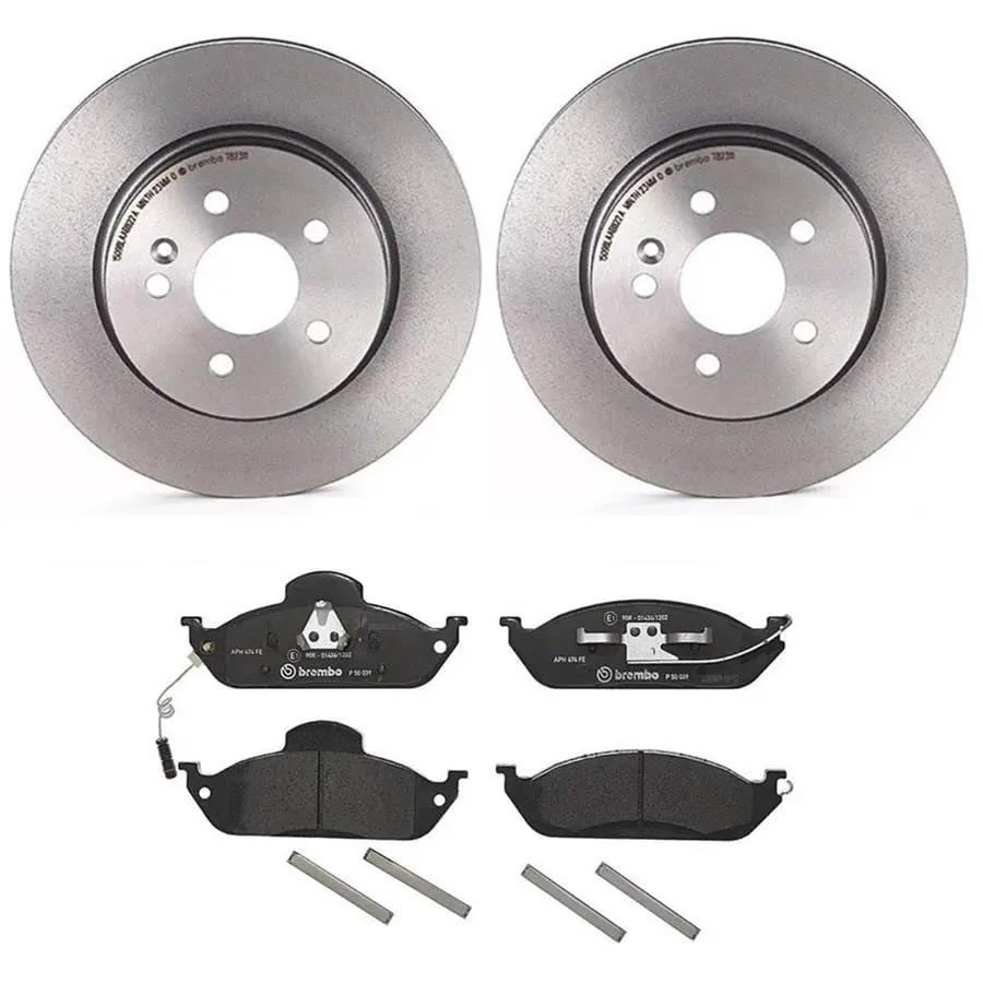 Brembo Kt Series Brake Pad & Rotor Kit – Front Or Rear (Kt04237) 1
