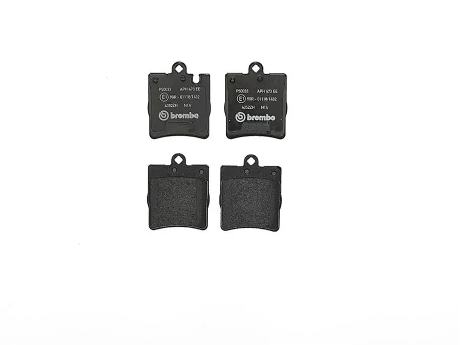 Brembo P50033 Low-Metallic Brake Pads – Track-Ready Friction Compound 1