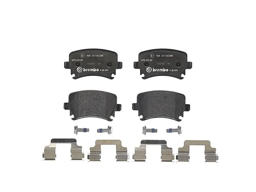Brembo Low-Metallic Performance Brake Pads – Quiet, Low-Dust P85095 1