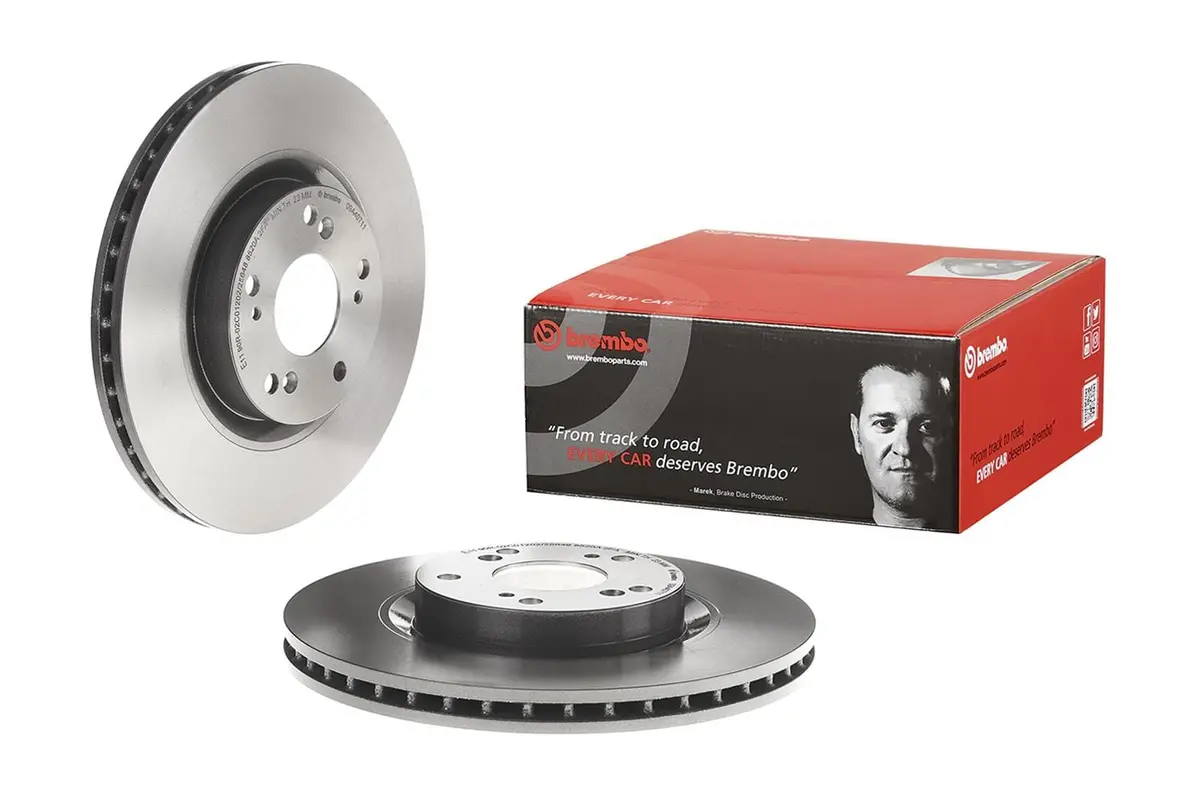 Brembo 09.A407.11 Uv-Coated Premium Brake Rotors 1