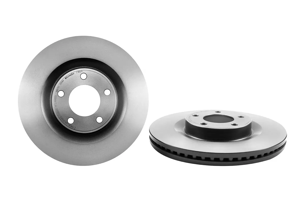 Brembo Uv-Coated Premium Brake Rotors – High-Performance 09.C185.11 Series 1