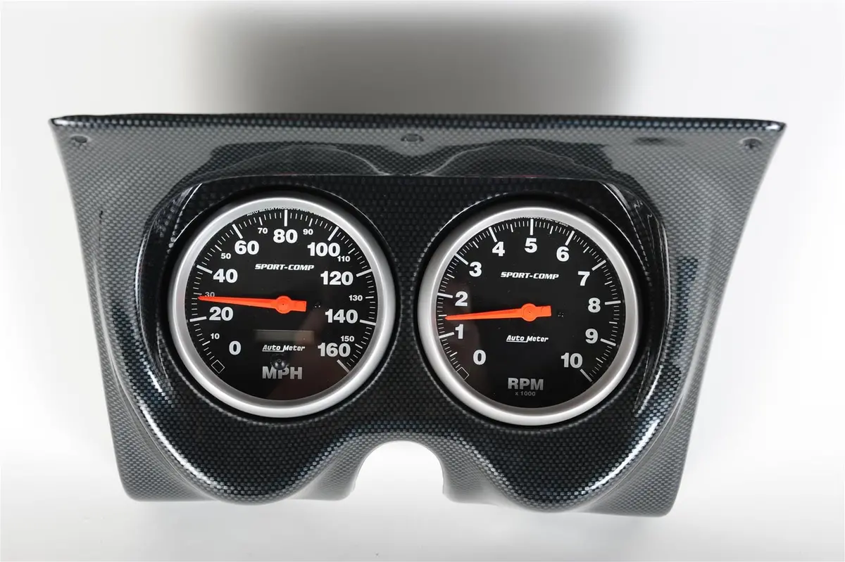 Classic Thunder Road 101671373 Instrument Panel – Custom Dash With Autometer Gauges 1