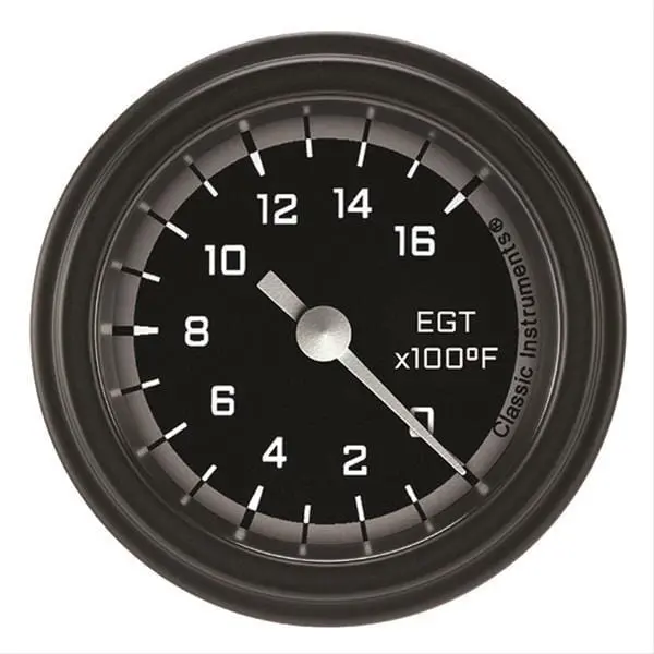 Classic Instruments Ax198Gblf Auto Cross Gray Gauge Set – 2-1/16", Led Backlit, Modern Styling 1