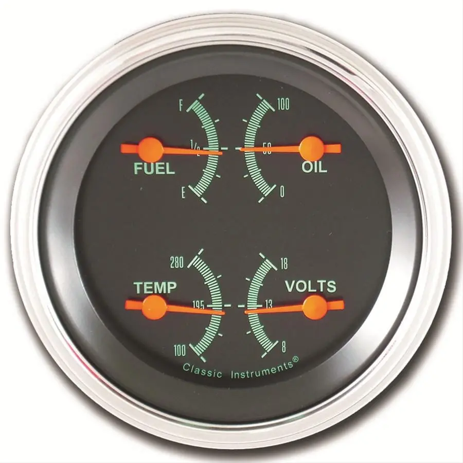 Classic Instruments Gs73Slc G-Stock Series Gauge Set 1