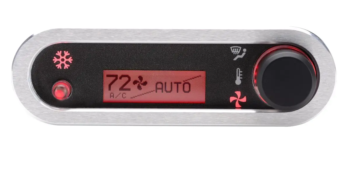 Dakota Digital Gen-Iv Vhx Climate Control System – Touchscreen Hvac Interface (Dcc-2500H-C-R) 1
