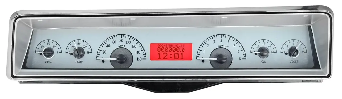 Dakota Digital Vhx-66C-Nov-S-R Direct-Fit Analog Gauge System – Vintage-Style With Modern Electronics 1