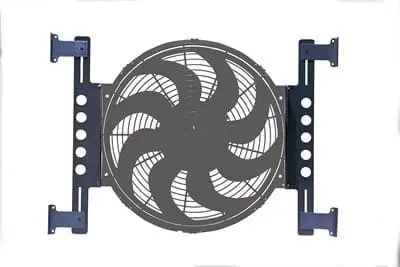 Derale 16700 Billet Aluminum Mounting Bracket – For Radiator Fans Or Accessories 1