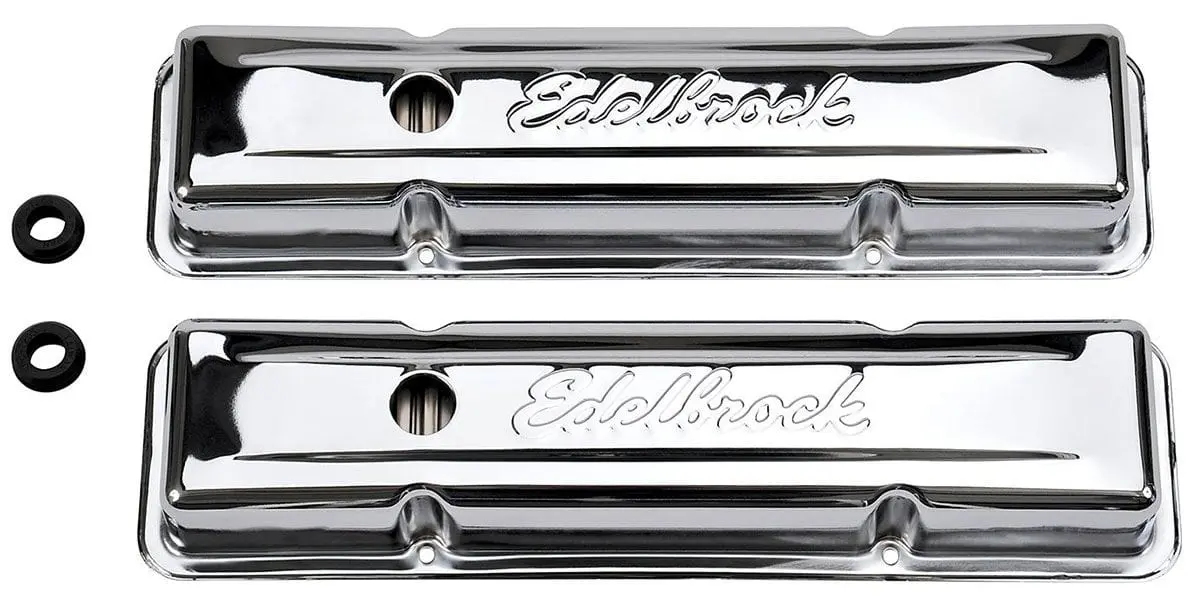 Ed4449 Signature Series Chrome Valve Covers – High-Gloss Finish 1