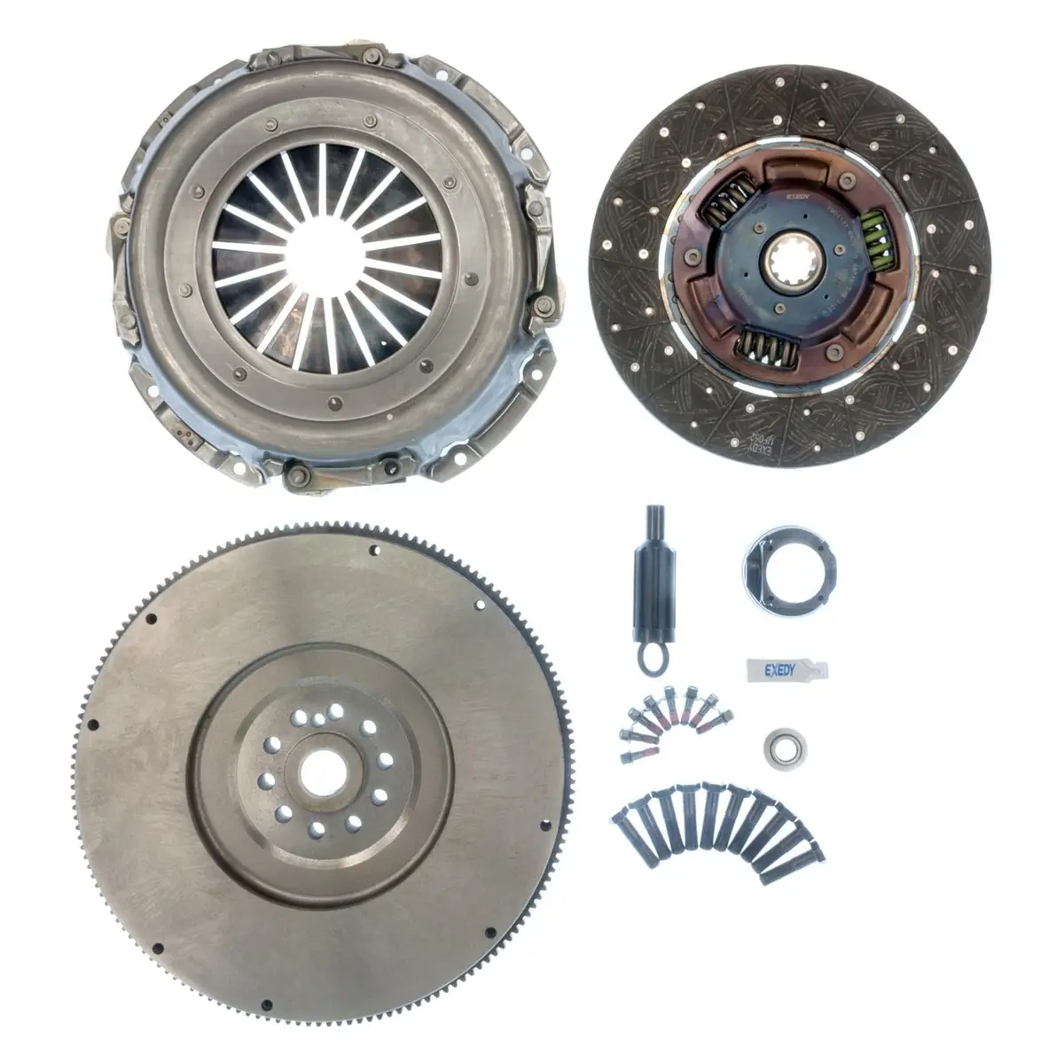 Exedy Clutch Kit – Street Performance, Organic Disc, Hydraulic Release (Fmk1008) 1