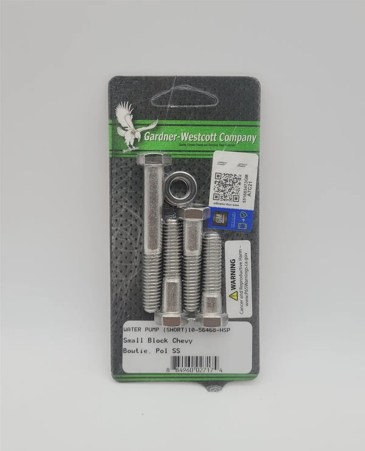 Gardner-Westcott 10-56468-Hsp Water Pump Fastener Set 1