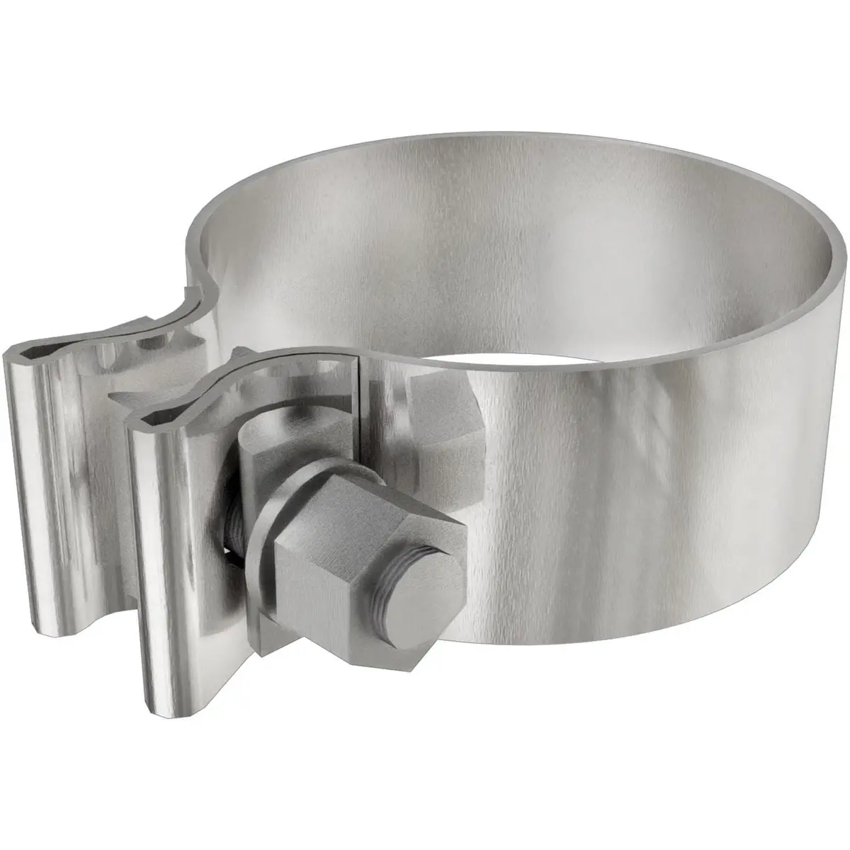 Magnaflow 10164 Lap-Joint Exhaust Band Clamp – Stainless Steel, Adjustable Fit 1