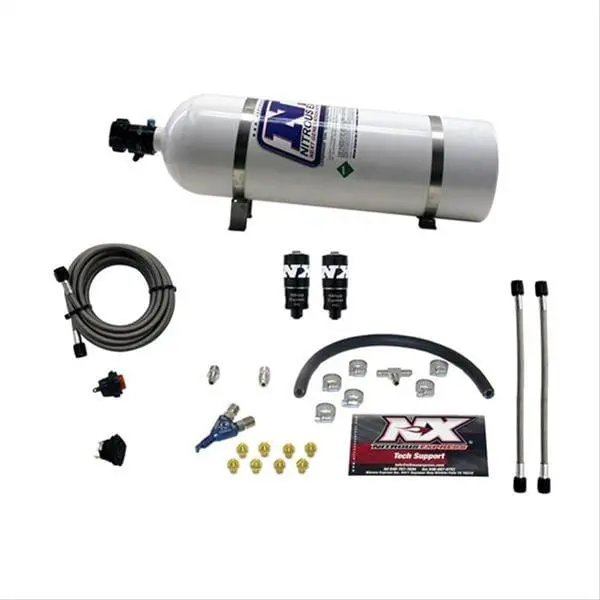 Nitrous Express Piranha Wet Nitrous Nozzle – 15 Lb/Hr (20001-15) 1