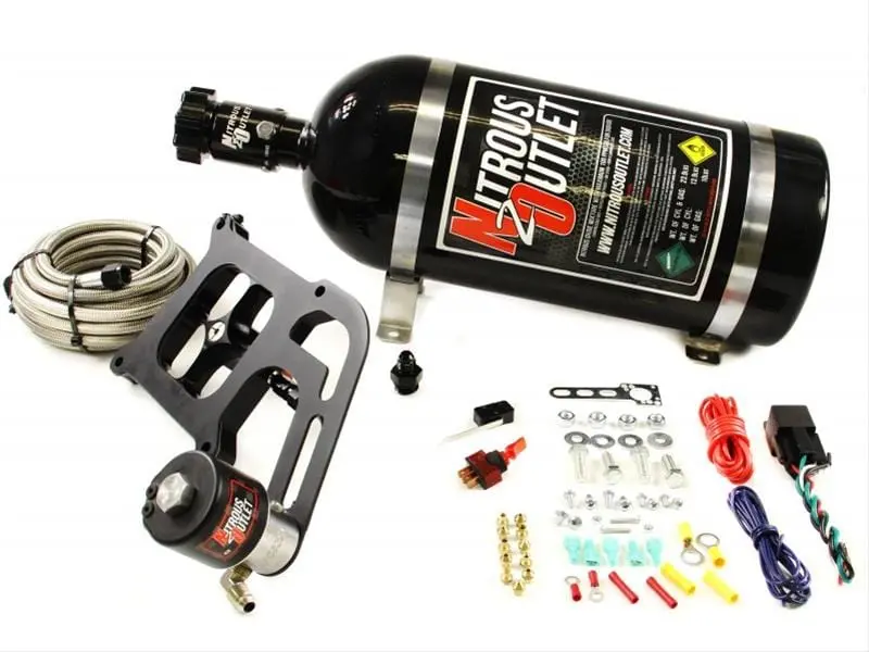 Nitrous Outlet Stinger Geniii Race Nitrous Plate System – 4150 Flange, 12-Port Design (00-10674-Gen3-12) 1