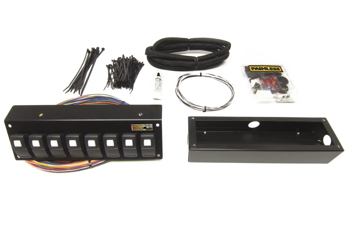 Painless Performance Off-Road Rocker Switch Panel – 57103 1