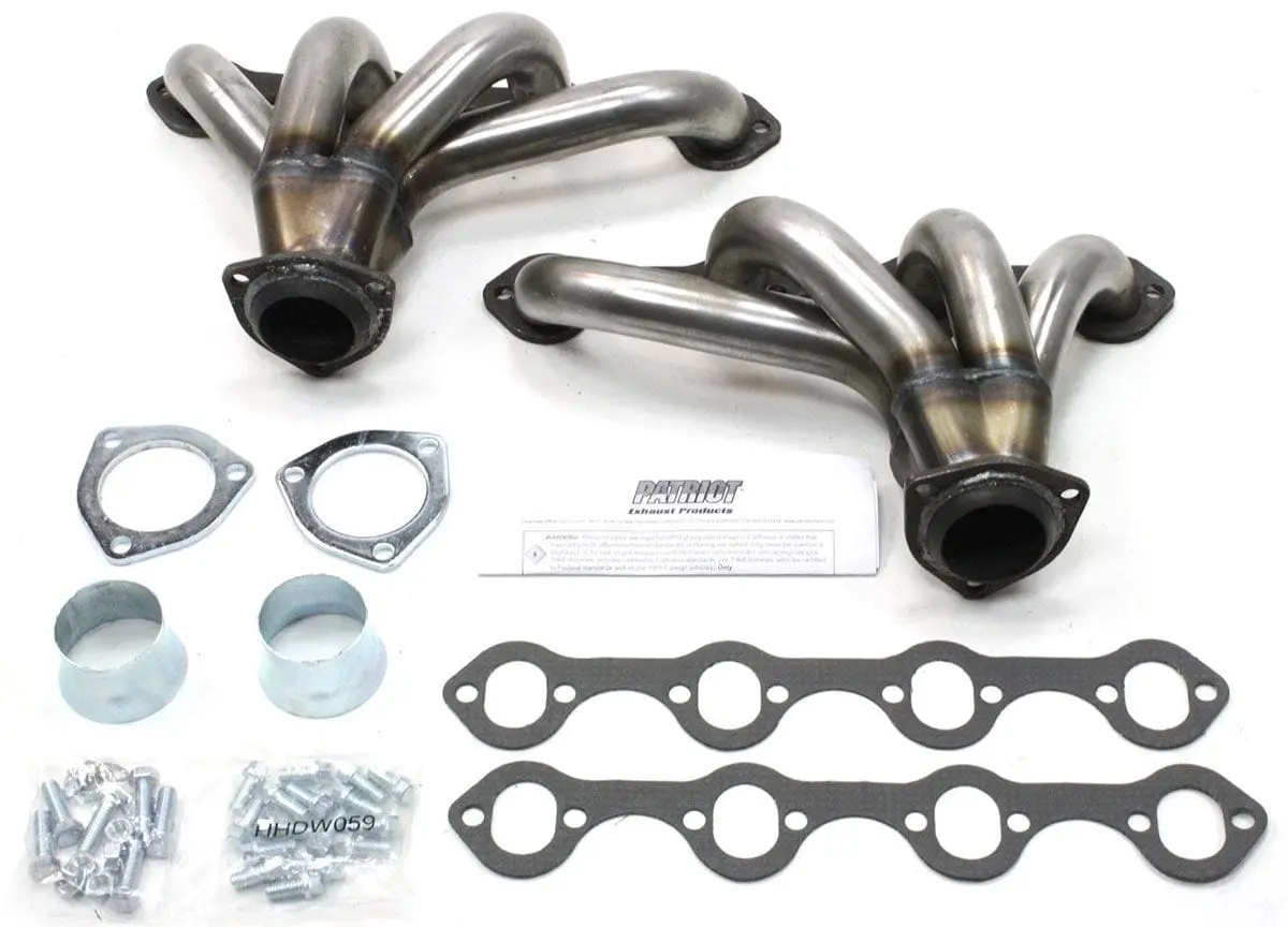 Raw-Finish Tight-Tuck Exhaust Headers – Path8427 1