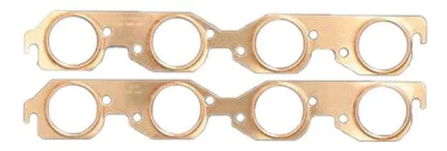 Sce Pro Copper Embossed Exhaust Gasket – 2.400" Round, High-Temp Sealing Solution 1