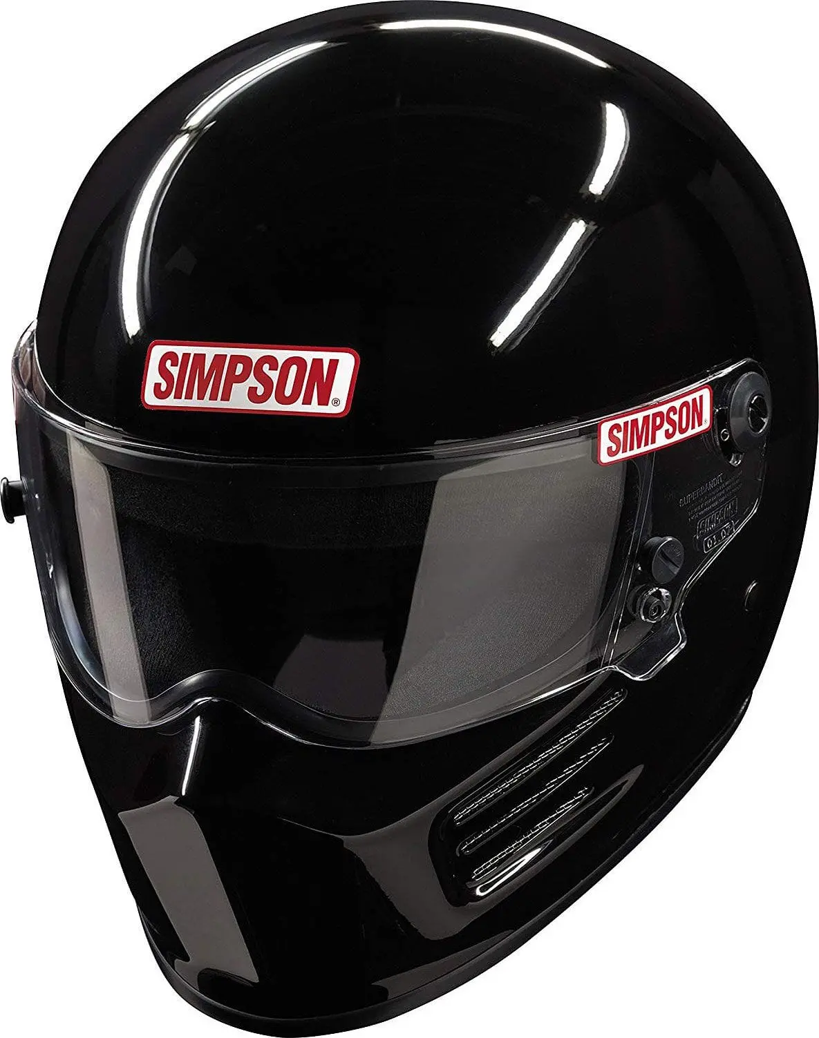 Bandit Sa2020 Dot-Certified Black Motorcycle Helmet (Si7200042) 1