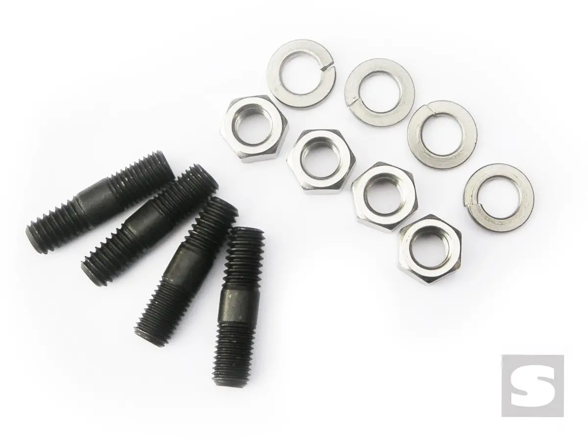 Stromberg 89067K-4 Manifold Stud Kit – Zinc-Plated Steel Hardware 1