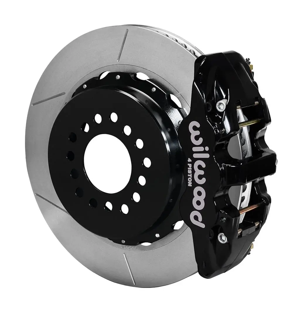 Wilwood Aero4 Rear Big Brake Kit With Integrated Parking Brake (140-10941) 1