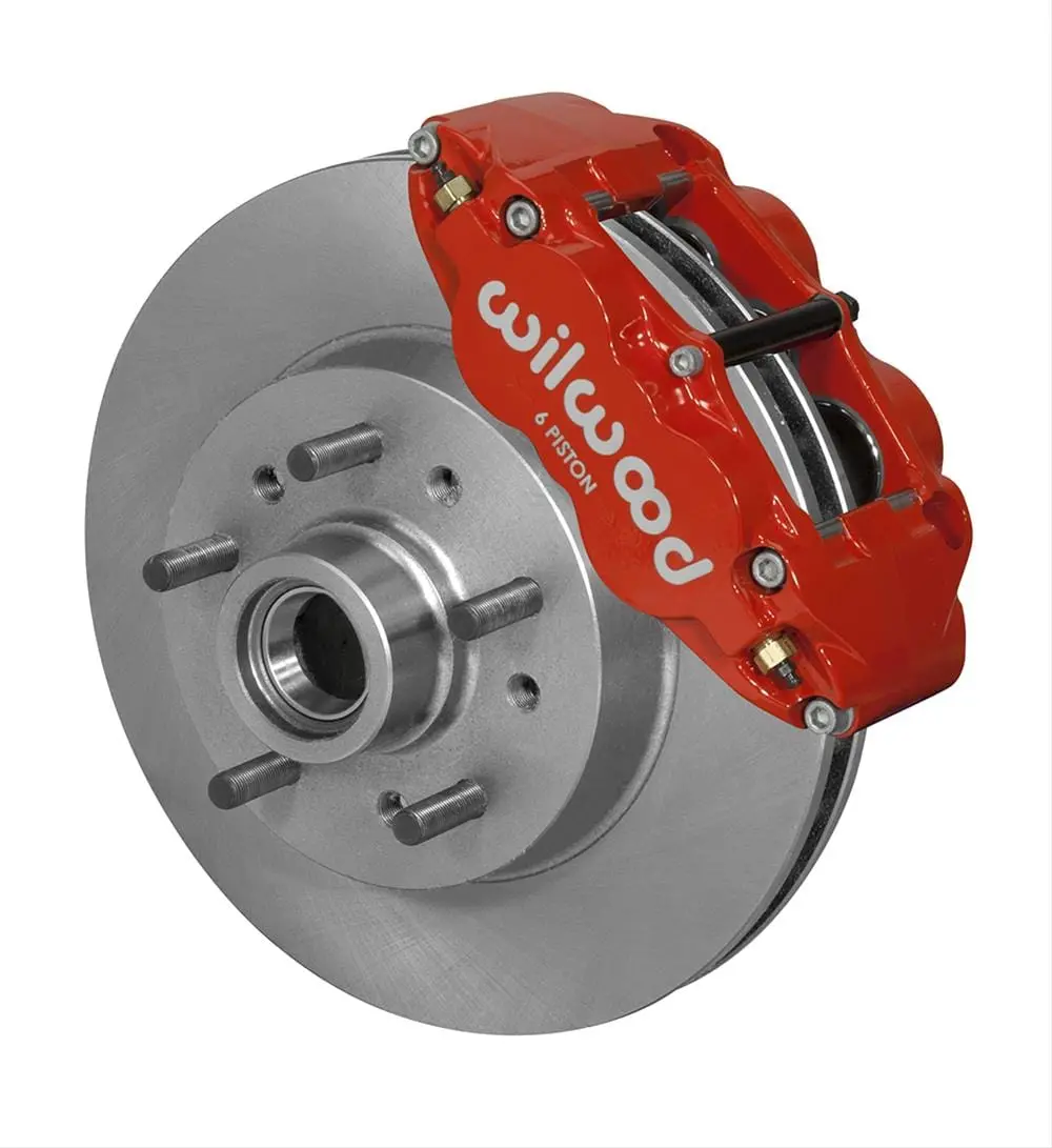 Wilwood Classic Series Forged Narrow Superlite 6R Front Brake Kit (140-14474-R) 1