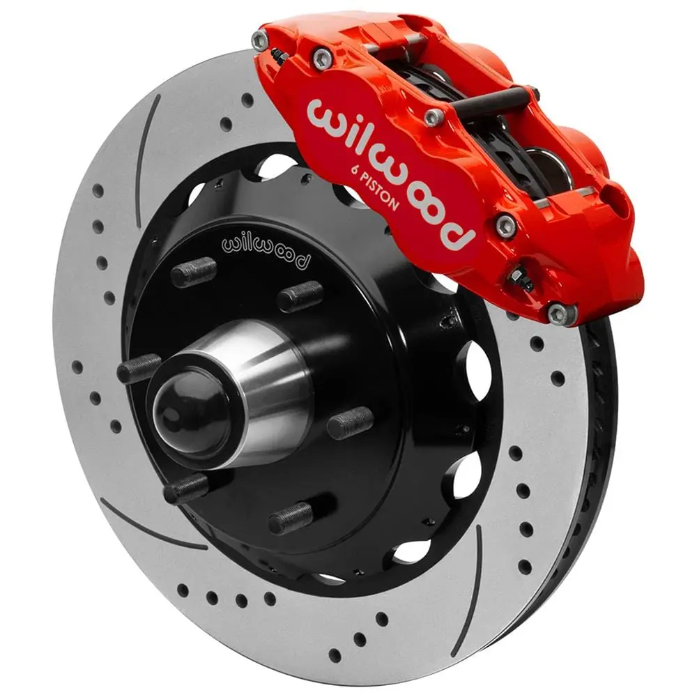 Wilwood 140-16458-Dr Forged Narrow Superlite 6R Front Big Brake Kit 1
